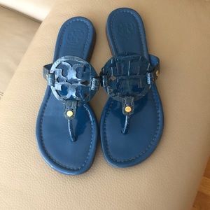 Blue Tory Burch Sandals